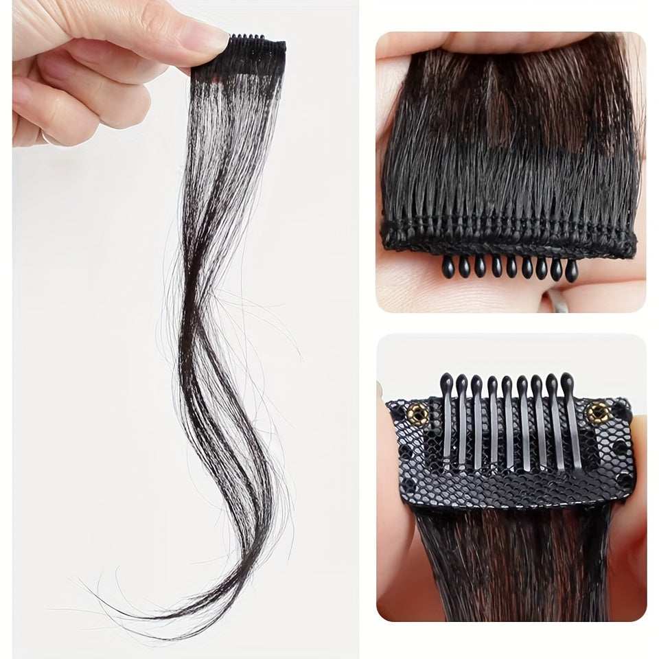 Curly Side Bangs