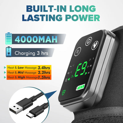 Intelligent Electric Heating Knee Protection Massage Warm Compress Joint Protection Neck Shoulder Knee Vibration Device
