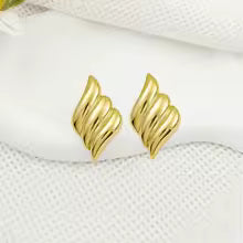 Crown in Cross Earrings