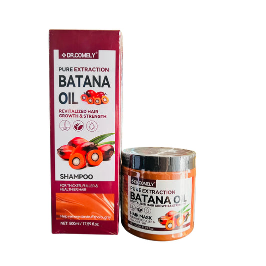 100% Pure Cold-Pressed Batana oil Shampoo – Natural Power for Healthy, Shiny Hair